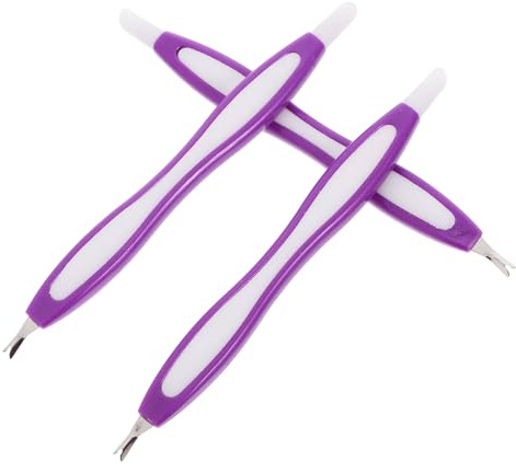 MUSISALY 6 Stk tote Haut Pediküre Nagel Nagelhaut Nagelschieber Maniküre-Werkzeuge en gel para uñas Trimmer nagelhaut entfernen nail cleaner Nagelzange Nagelhautentferner Gummi