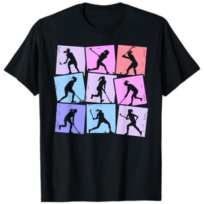 Feldhockey Hockeyspieler Kinder Damen Mädchen Hockey T-Shirt