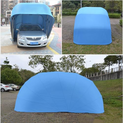 Cochera portátil resistente a todo tipo de clima, refugio automático plegable retráctil para protección de coches y barcos, toldo duradero para todas las estaciones