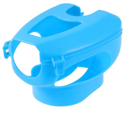 DIYEAH Fixateur d'alimentation Outil Pratique en Plastique Bleu pour Pigeons pour Maintenir Pigeons Lot de 2 Pièces à Maison Animalerie
