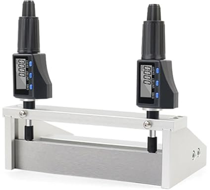 Adjustable Film Applicator, Wet Film Preparation Device with Digital Micrometer, Stainless Steel Digital Display Layer Applicator, Measuring Range 1-6000um, for Printing, Paint, Coatings 150mm