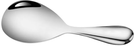 WATIIFUFU Cuillère à Riz Design Ergonomique en Acier Inoxydable Antiadhésive pour Servir Facilement Spatule à Riz Compacte et Résistante Cuisine