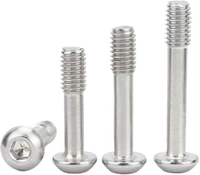 Tornillo cautivo de cabeza de botón hexagonal, 5-20 piezas, acero inoxidable 304, M2, M2.5, M3, M4, M5, M6, M8, tornillos de Panel cautivo Allen de cabeza redonda(8mm,M4 20pcs)