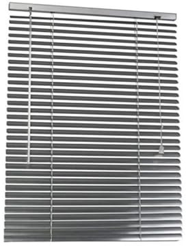 Tende Veneziane tenda veneziana in alluminio lamella da 25 mm grigia - H 180-250 cm