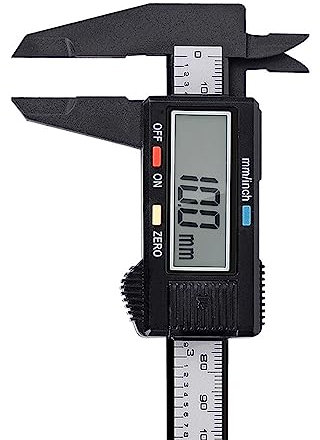 Digital Caliper Electronic Micrometer Inch/Metric Calipers Ruler Diameter/Depth Measuring Tool Large LCD Screen 9 Types
