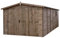 Garage en Bois traité, EP 19mm, Surface utile 14.15m² INT031