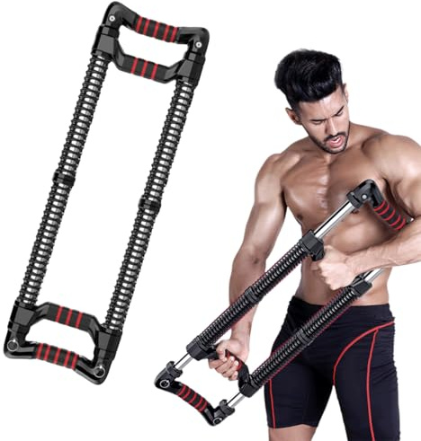 Wttagkl Push Down Bar Brusttrainer Fitnessgerät für Zuhause -Verstellbares Brust Trainingsgerät (40-100 kg),Trainingsgerät für Brustmuskeln, Arme, Schultern, Rücken, Bauchmuskeln,Schwarz