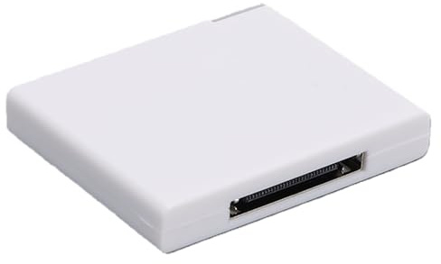 Annadue Receptor Adaptador Bluetooth de 30 Pines para Base, Adaptador de Audio Bluetooth 5.0 para SoundDock y Estación de Acoplamiento de Música de 30 Pines, Transmisión de Música