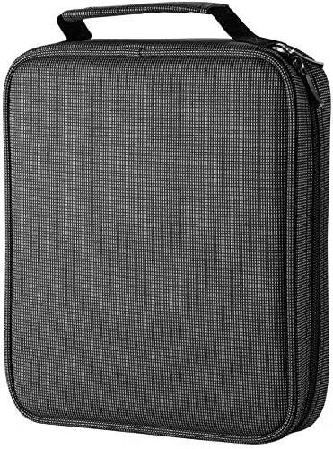 WINSHEA 120 Slots Federmappe Super große Kapazität Mehrlagige Studenten Stationäre Fall Farbige Bleistifte Halter Case Federtasche Federmäppchen