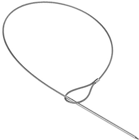 Chef Aid 2 Flexible Skewers - Extra-Long And Flexible Stainless Steel Skewers, 72cm Long, flex to fit space on the BBQ. Durable And Sturdy. Easy To Clean, Perfect For Any BBQ Set Or Kitchen Collection