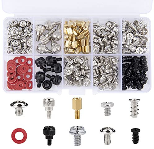 228pcs Kit de Vis d'Ordinateur pour Universel Réparation Notebook PC Boîtier Fan, Carte Mmère, Hard Disk, Disque Dur, Ventilateur, CD-ROM (M3 M3.5 M5)