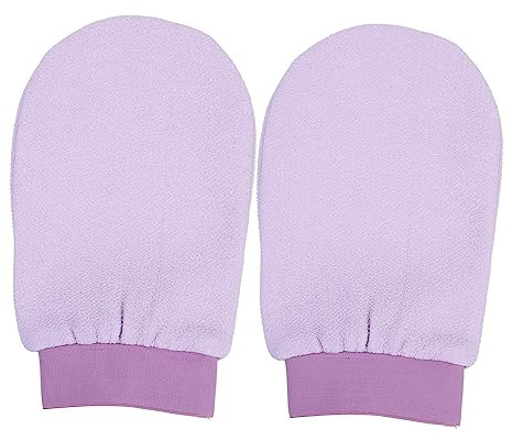 FRCOLOR 6 Stk Doppelseitige Handschuhe Körperwäscher Für Die Herren Duschhandschuh Peeling-luffa-körperpeeling Gesichtspads Aus Stoff Selbstbräunung Tief Massage Badetuch Mann