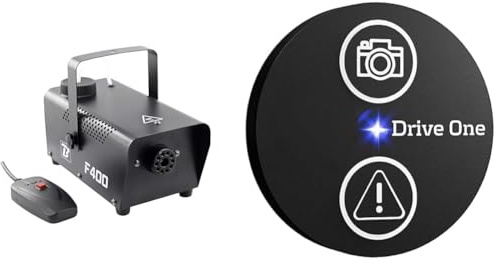 BOOMTONE Machine à fumée F400 noir & Needit Original Drive One Blitzerwarner