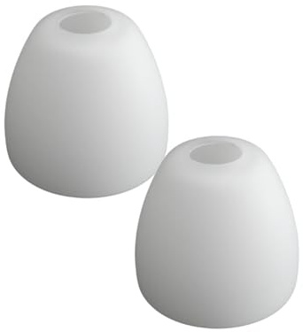 2 Stück Lampenschirm 5338 für Paul Neuhaus, Glaslampenschirm Glas G9 Ersatzschirm Lampenglas für Pendellampe Lampenschirm für Tischlampe Fluter Leuchtenschirm (2xG9 5338)
