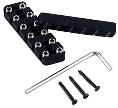 Vaguelly Gitarrensaiten-sicherungsmutter Kamelknochen Saiten-stoppmuttern Für Gitarrenbrücke Stimmstabilität Und Klangverbesserung