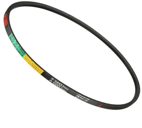 TA-VIGOR A-1000 V-Belt Drive Belt 1000mm Inner Girth 13mm Width 8mm Thickness, Neoprene Rubber A-Section Power Transmission Belts for Lawn Mower Industrial Equipment