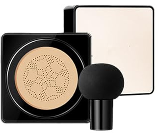 BB Creme - Pilzkopf Luftkissen Cushion Foundation Make-up mit Vollabdeckung, makelloser Feuchtigkeit, Ölkontrolle und Essence Concealer - die ideale Foundation für reife Haut. (#4)