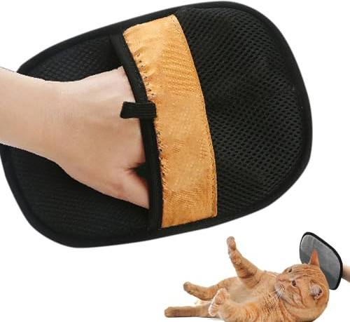 Guanti di rimozione dell'infeltrimento per animali domestici – Guanti di rimozione dei peli | Guanti delicati con cordino per la cura del pelo per lenzuola, grattacieli, letti, divani, mobili, pulizia