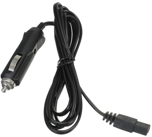 Generisch 12v Kabel für Kühlbox, 2-poliges Kabel Stecker DC Stromkabel K-abel, 2M Auto Gefrierschrank Kühler Stromkabel, Zigarettenanzünder-Ladekabel, für 12V/24V Ersatz Autokühlschrank