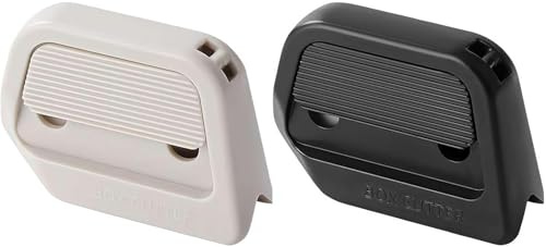 Confezione da 2 mini taglierini magnetici in ceramica, mini forbici per cartone, taglierino automatico, apriscatole portatile per magazzino e uso domestico