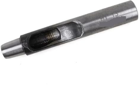 QIAOG Punzón redondo, punzón hueco, cincel de acero, cuero, herramienta corte for cinturones, juntas metálicas, y lona (0,5 mm a 60 mm),115