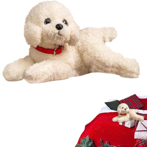 Plysch Hund För Barn - 48 cm Lugnande Värmedjur - Charmigt Och Lekfullt Hundplyschdjur - Multimiljö För , Kontor, Högskola, Sovrum, Inomhus