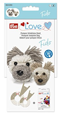 Prym - Love Dog Fido Pompom Template - 1 Unit