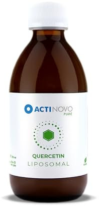 Quercetin | 25 Tagesdosen à 250 mg Quercetin | Vegan | 250 ml | Hochdosiert & laborgeprüft | Wirksamer als Kapseln & Pulver | Liposomal | Glutenfrei | Made in Germany