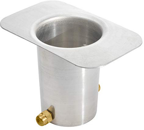 Monarch Rain Chains 20041 Dachrinnenadapter aus Aluminium für Regenketteninstallation