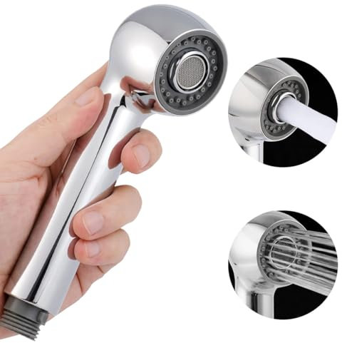Douchette à main, robinet de cuisine, douchette de vaisselle, tête de rechange, robinet de cuisine, 2 types de jet (jet et douche), robinet de salle de bain, tête de rechange, robinet de lavabo