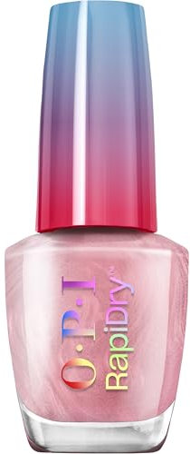 OPI RapiDry™ Quick-Dry Lack - Flash n' Flirty Rosa Nagellack - Veganer, Wischfester & Schnell Trocknender Nagellack (9 ml)