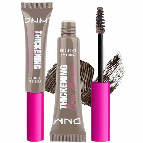 Waterproof & Smudgeproof Eyebrow Mascara Gel – Long-Lasting, Quick-Drying Brow Glue for Thickening & Styling, Professional Makeup for Bold, Defined Brows, Taupe