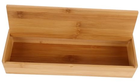 Gatuida Scatola porta argenteria organizzatore contenitore per posate in argento riutilizzabile piccolo custodia per custodie per porta multifunzionale
