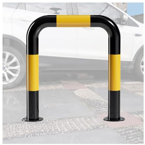 Dissuasori di sicurezza a forma di U, anti-collisione, a forma di BarU, per vialetti, garage, pareti e blocco auto