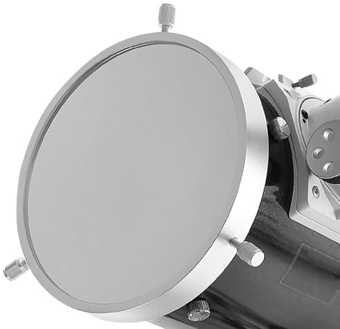 Sonnenfilter für Teleskope – einziehbarer Sonnenfleckenfilter 160 mm, Verbundfolie, Sonnenlicht-Reduktionsteleskop | Beobachtung der Sonnenfinsternis für Amateurfotografen