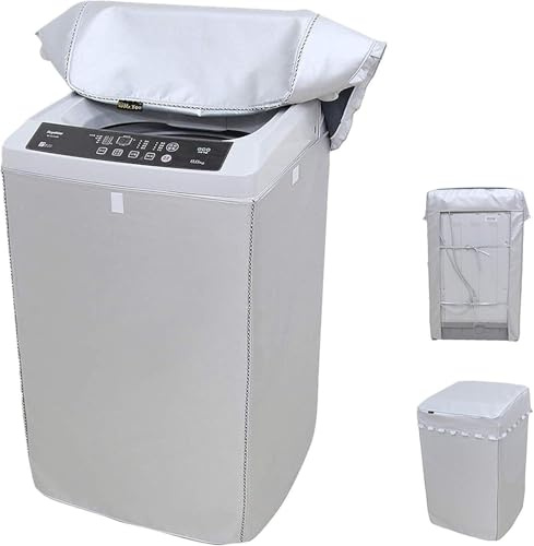 Mr.You Funda Lavadora Carga Superior de Lavadora/Secadora Material comun-Mide 24 * 25 * 38 Inches