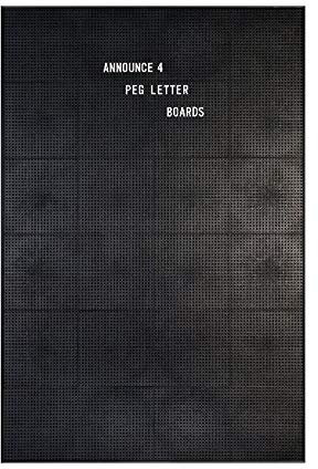 Announce Peg Letter Board 920x615mm 1/ECON-4/VC/EC-KIT692