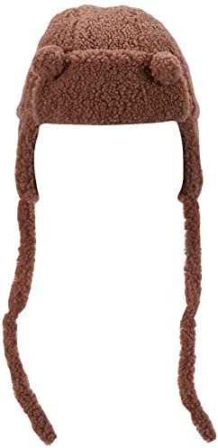 Sterntaler Baby-Mädchen Fliegermütze Öhrchen Mütze, Rosa, 45