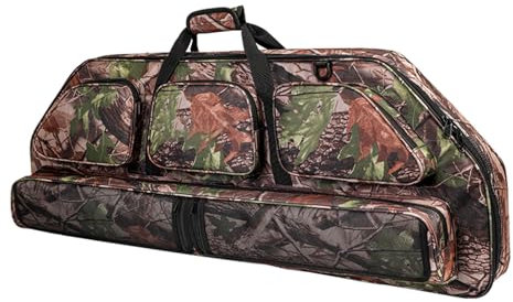 SH-RuiDu Bogenschießen Compound Bow Case, Multi-Pocket Bogenschießen Jagd Pfeil Tragetasche mit Pfeilköcher Tasche Bogenschießen Bogen Tragetasche für Outdoor Jagd Praxis