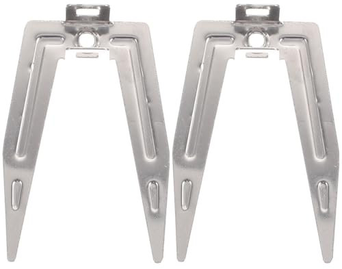 MAGICLULU 2 Pz Forchetta per pollo arrosto in acciaio inossidabile forchette per barbecue da cucina girarrosto alla griglia friggitrici ad aria bistecchiera elettrica strumento per barbecue