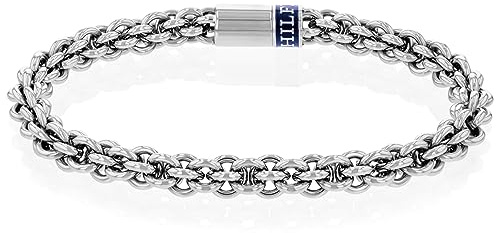Tommy Hilfiger Jewelry Men's Yellow Gold Chain Bracelet with Interwined Circles - 2790521