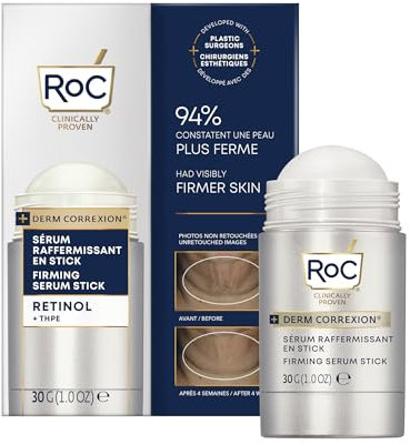 RoC Derm Correxion Firming Retinol Serum Stick | Anti-Ageing Skincare for Face & Neck | 30 g