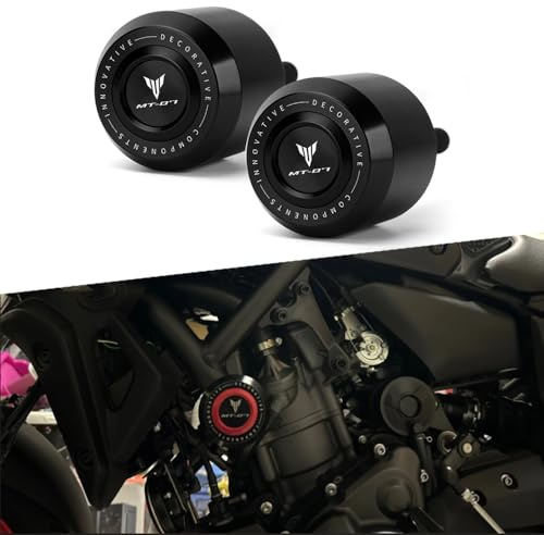 Super Vici MT07 Frame Sliders Fit For MT07 2014-2022 2023 2024 2025 + | MT-07 Falling Protect MT 07 Crash Sliders Protect MT07 Falling protector Accessories BK