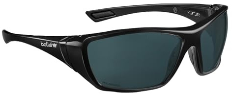 Bolle Hustler smoke polarised safety glasses offer glare reduction and impact protection. Stylish comfortable and ideal for outdoor industrial work in bright light conditions.