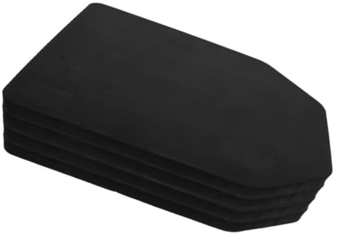 FUNOMOCYA Gilet de Protection Poitrine Plastron de Kickboxing Plaques Eva Légères et Doublure Mousse, Lot de 4, Équipement pour Boxe, Entraînement et Sports de Combat en Extérieur