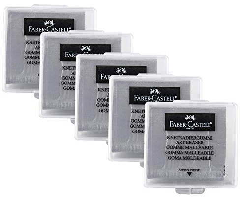 Faber-Castell Knetgummi Radierer, (5)