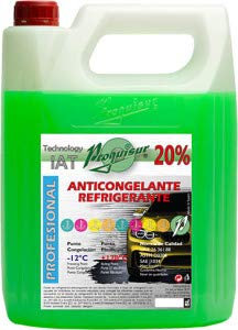 Proquisur Anticongelante 20% Verde (Garrafa 5 litros)
