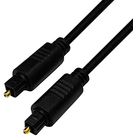 Lumonic 5m Toslink Fil optique Le câble numérique Câble audio Câble à fibres optiques (LWL) Ø4mm