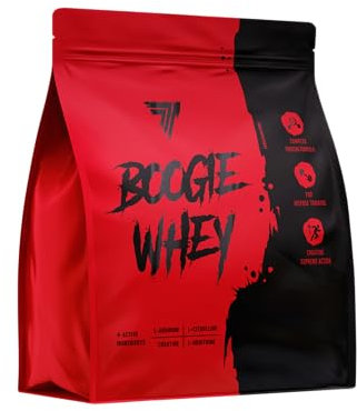 TREC “Boogie” Whey Protein Pulver 2000g - Lecker Eiweißpulver Für Muskelaufbau - Whey Gainer Proteinpulver - Eiweiss Protein Pulver - Protein Shake