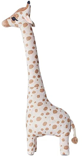 Perfeclan Kinder Kuschel Plüschtier Giraffe Alpaka Puppenspielzeug Weiches niedliches Kuscheltier Partydekoration für Jungen Mädchen, 100CM Giraffe